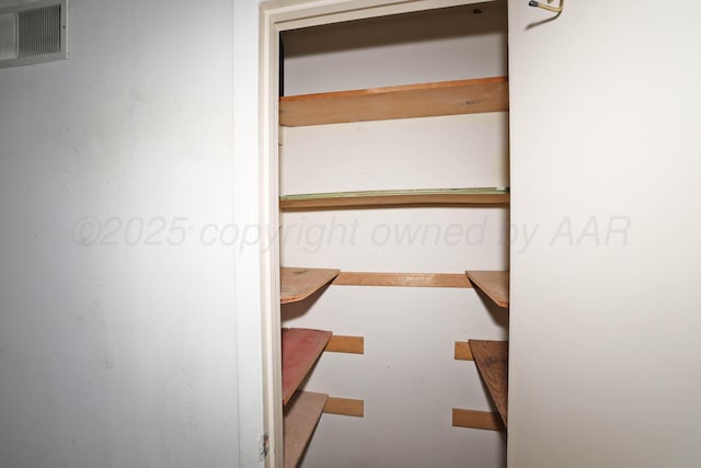 view of closet