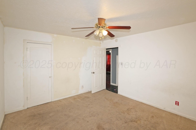 1219 S Kentucky St, Amarillo, TX 79102 - carpeted empty room featuring a ceiling fan and baseboards