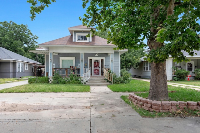 1717 S Tyler St, Amarillo, TX 79102 - bungalow with a porch and a front yard