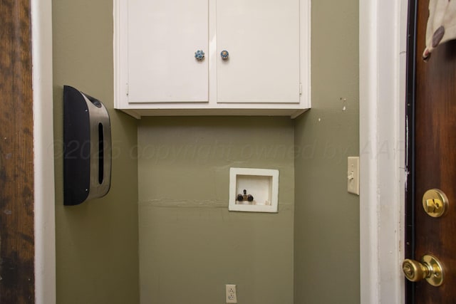 3729 Wayne St, Amarillo, TX 79109 - laundry area featuring hookup for a washing machine