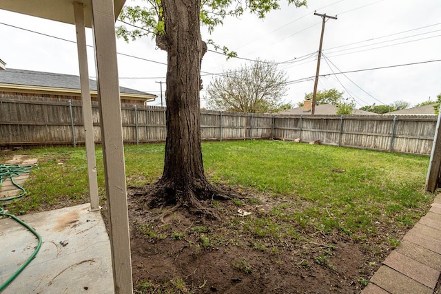 5708 S Fannin St, Amarillo, TX 79110 - view of fenced backyard