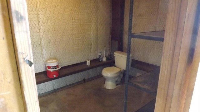 bathroom with toilet