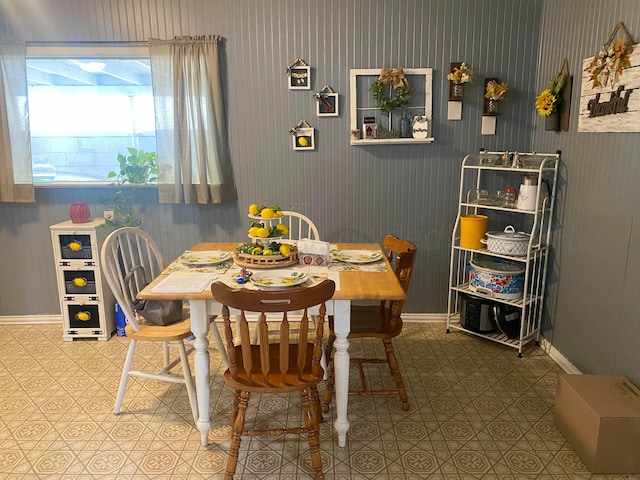 928 Elmore St, Borger, TX 79007 - dining room featuring baseboards and tile patterned floors