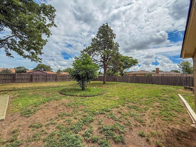 3201 S Grand St, Amarillo, TX 79103 - view of fenced backyard