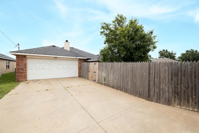 1405 SW 61st Ave, Amarillo, TX 79118 - view of home's exterior with brick siding and a chimney