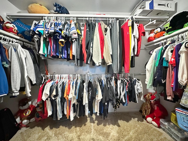 1417 Bluebonnet St, Borger, TX 79007 - walk in closet with carpet flooring