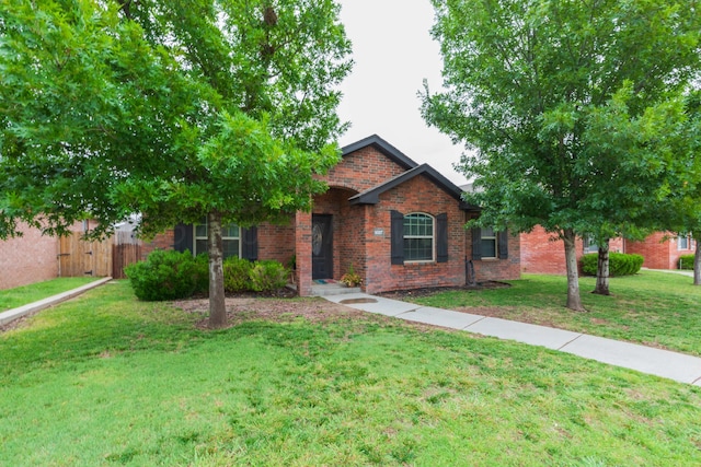 8507 Barstow Dr, Amarillo, TX 79118 - view of front facade featuring brick siding