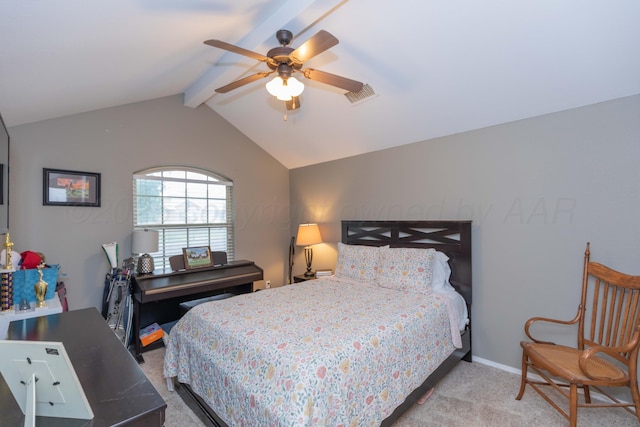 8507 Barstow Dr, Amarillo, TX 79118 - bedroom featuring carpet and a ceiling fan