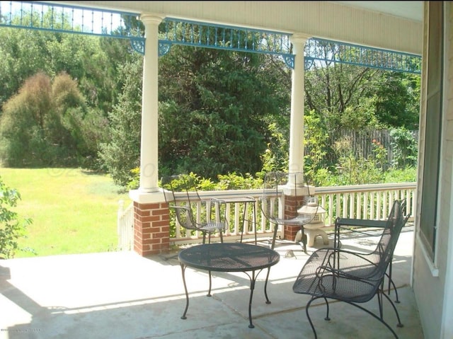 view of patio