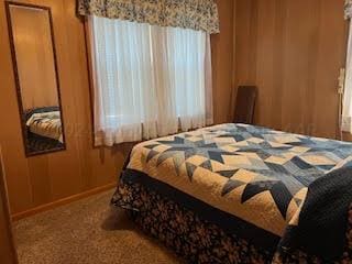 bedroom featuring carpet floors