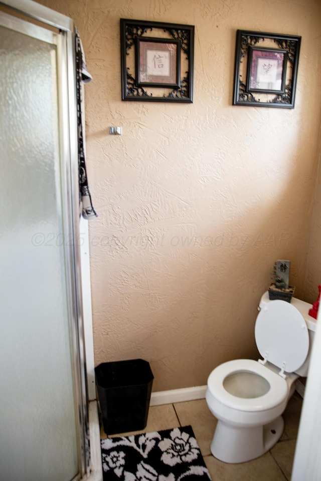 1611 S Palo Duro St, Amarillo, TX 79106 - full bathroom with a stall shower and tile patterned flooring