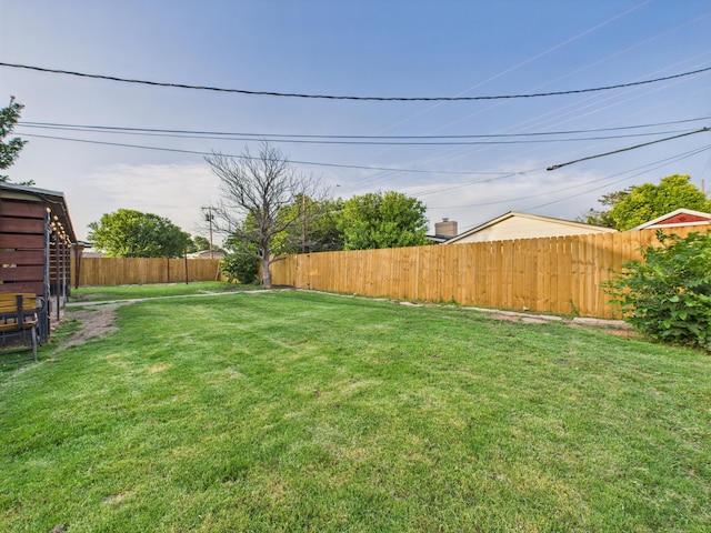 2600 Comanche Trl, Pampa, TX 79065 - view of fenced backyard