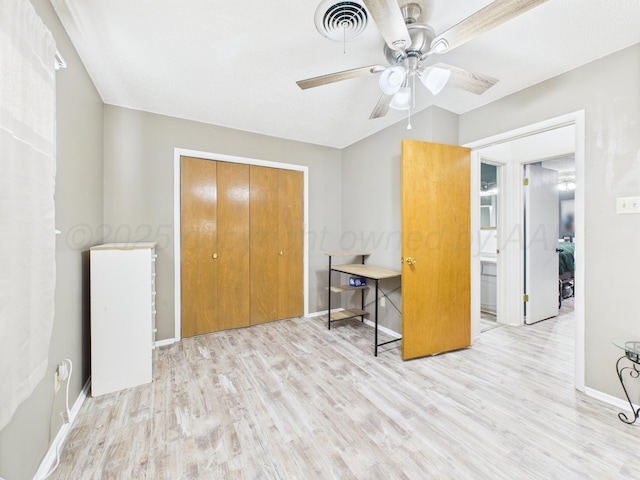 2600 Comanche Trl, Pampa, TX 79065 - office space featuring wood finished floors and a ceiling fan