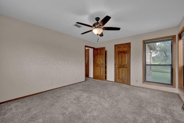 25 Crenshaw St, Amarillo, TX 79124 - unfurnished bedroom with carpet flooring and ceiling fan