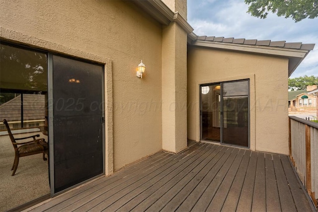 25 Crenshaw St, Amarillo, TX 79124 - view of wooden terrace