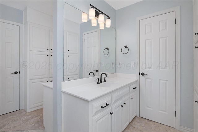 4022 Pinehurst Dr, Amarillo, TX 79109 - full bathroom featuring vanity and a freestanding tub