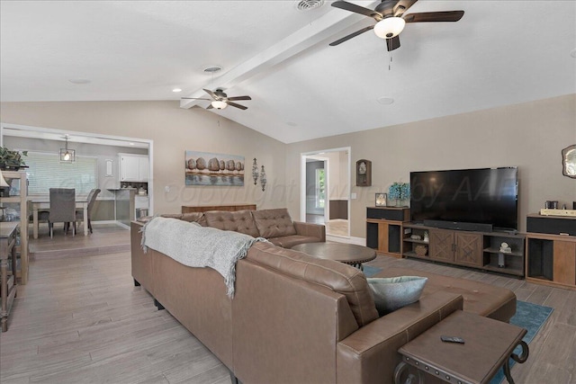 4022 Pinehurst Dr, Amarillo, TX 79109 - living area featuring a ceiling fan and light wood finished floors