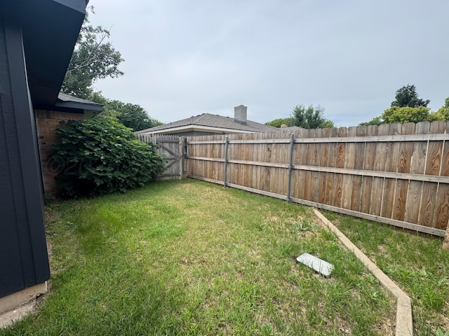 5207 While A Way Rd, Amarillo, TX 79109 - view of fenced backyard