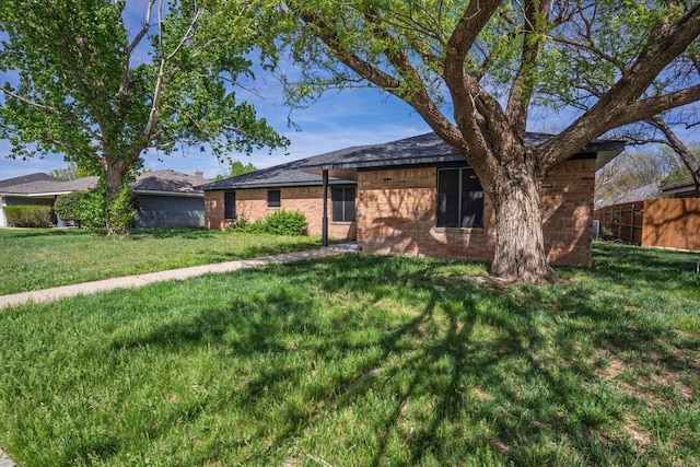 5207 While A Way Rd, Amarillo, TX 79109 - ranch-style house featuring brick siding