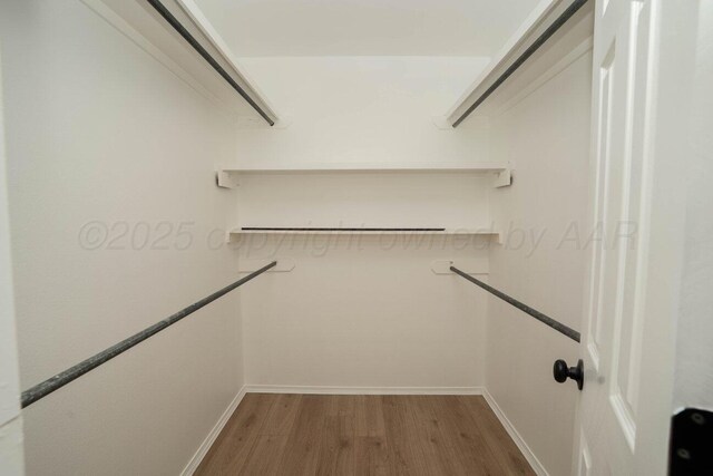 5207 While A Way Rd, Amarillo, TX 79109 - walk in closet with wood finished floors