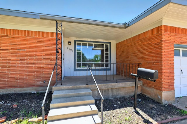 1603 SW 35th Ave, Amarillo, TX 79109 - property entrance with a porch and brick siding