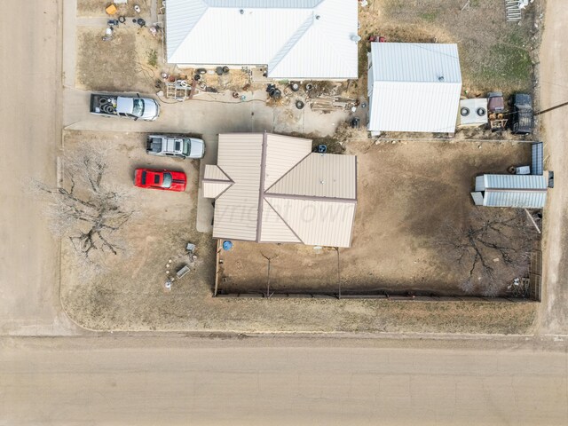 823 Ave N, Sunray, TX 79086 - drone / aerial view