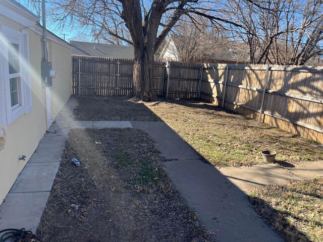 2409 S Tyler St, Amarillo, TX 79109 - view of fenced backyard