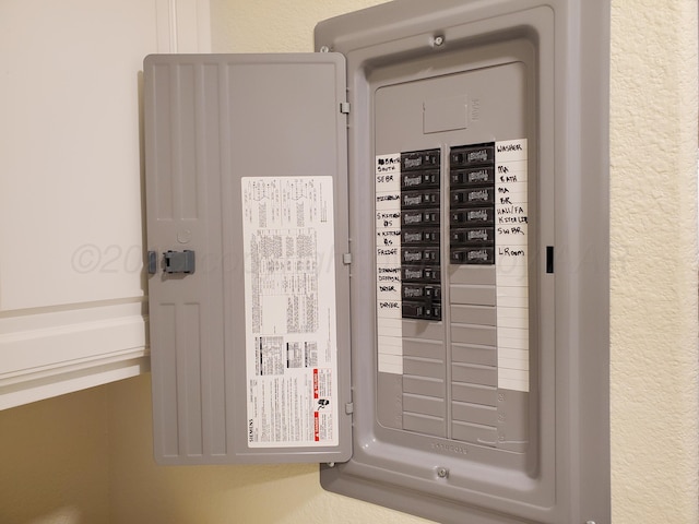 utilities with electric panel