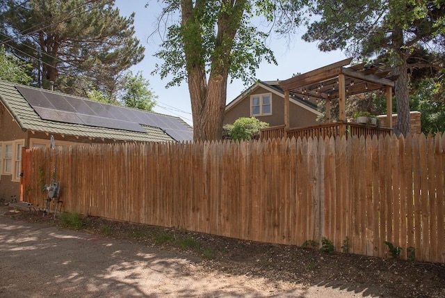 2122 S Hayden St, Amarillo, TX 79109 - view of yard featuring a pergola