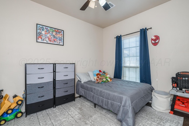 4607 Gloster St, Amarillo, TX 79118 - bedroom featuring ceiling fan and visible vents
