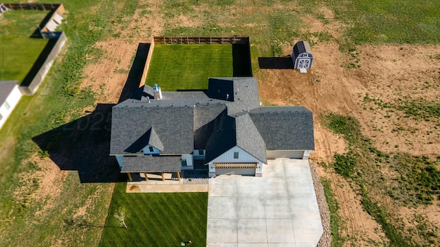 drone / aerial view