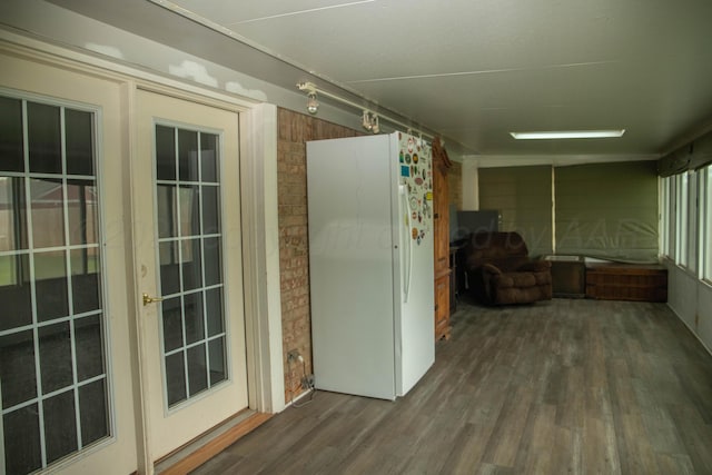 1403 Charles Ave, Panhandle, TX 79068 - sunroom / solarium featuring french doors