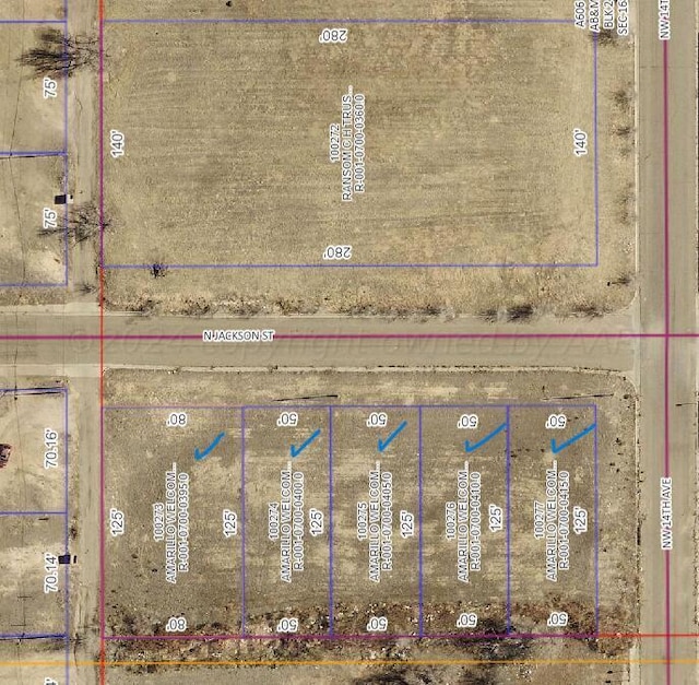 1401-1409 N Jackson St, Amarillo TX, 79101 land for sale