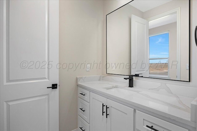 5805 Sheridan St, Amarillo, TX 79119 - bathroom featuring vanity