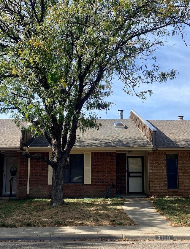 view of ranch-style home