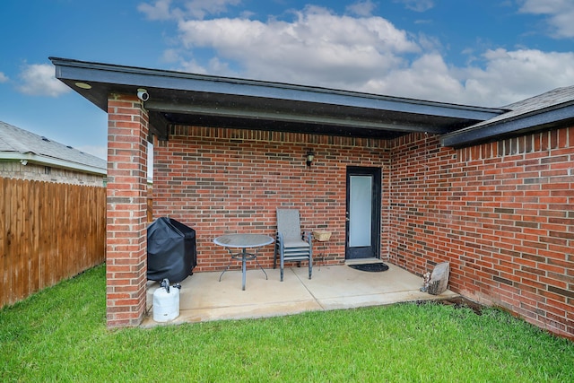 4908 Gloster St, Amarillo, TX 79118 - view of patio / terrace with a grill