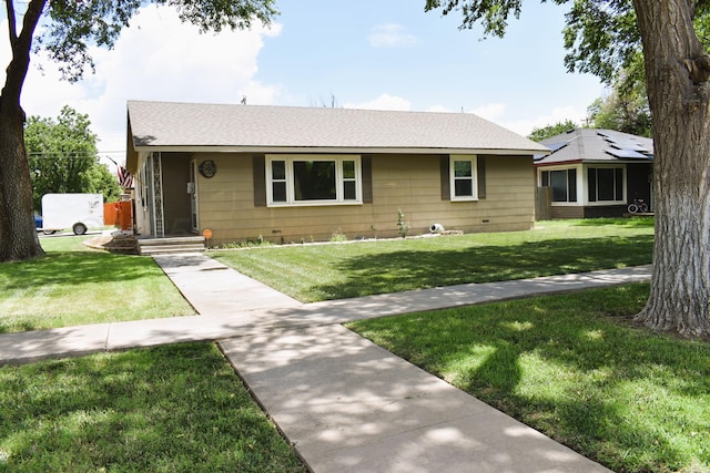 501 Bruce Ave, Dumas, TX 79029 - single story home with a front lawn and a shingled roof