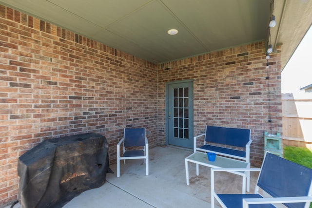 5007 Ratliff St, Amarillo, TX 79118 - view of patio / terrace featuring a grill