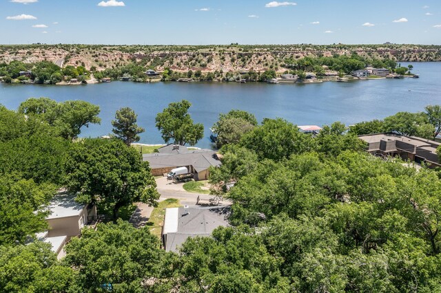 514 Melody Ln, Amarillo, TX 79118 - bird's eye view of a large body of water
