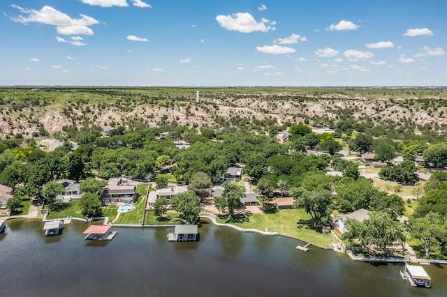 514 Melody Ln, Amarillo, TX 79118 - aerial view of a nearby body of water
