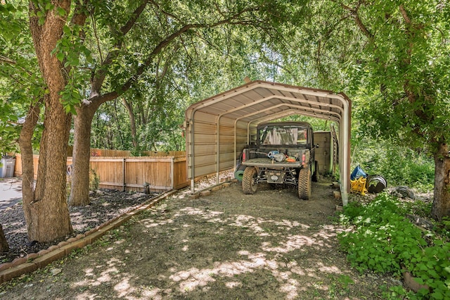 514 Melody Ln, Amarillo, TX 79118 - view of yard featuring a carport