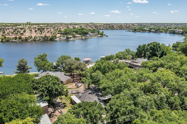 514 Melody Ln, Amarillo, TX 79118 - aerial view of a large body of water