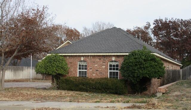 view of side of home