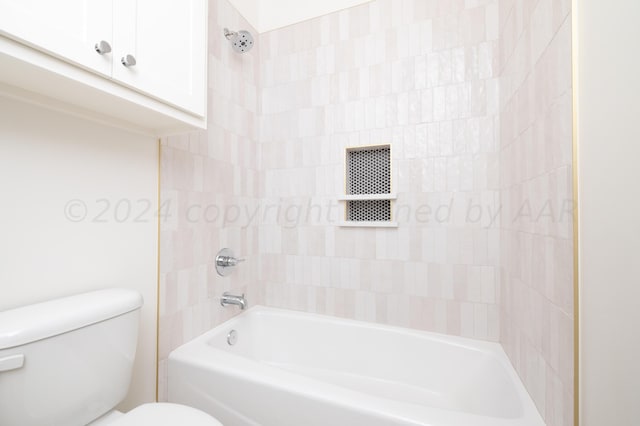 bathroom featuring toilet