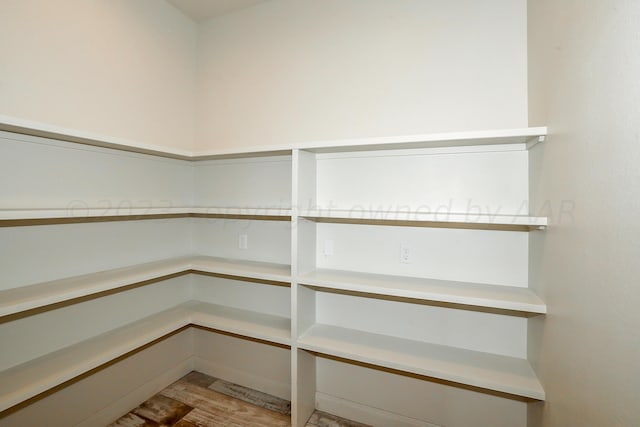 view of pantry