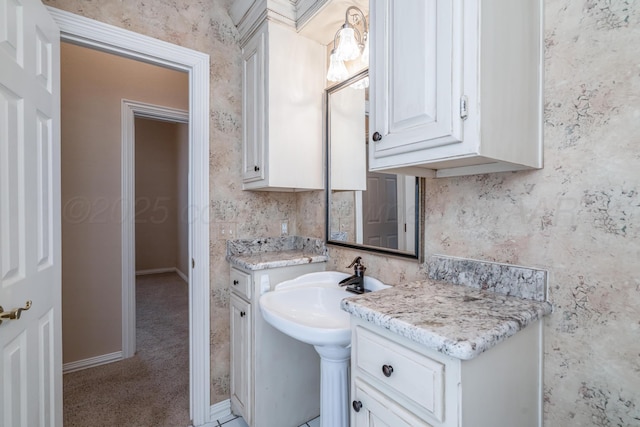 bathroom featuring baseboards