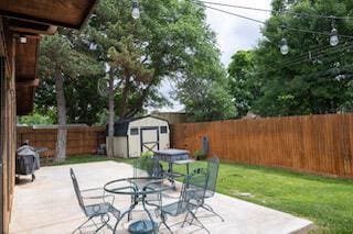 110 Dallam Ave, Dumas, TX 79029 - view of patio / terrace with outdoor dining space