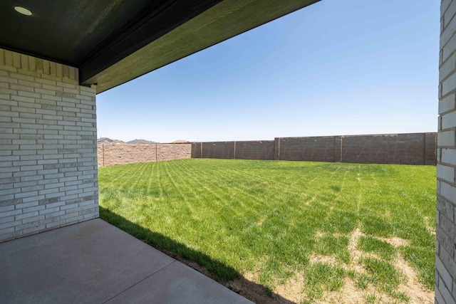 4108 Inez Way, Amarillo, TX 79124 - view of yard with a patio