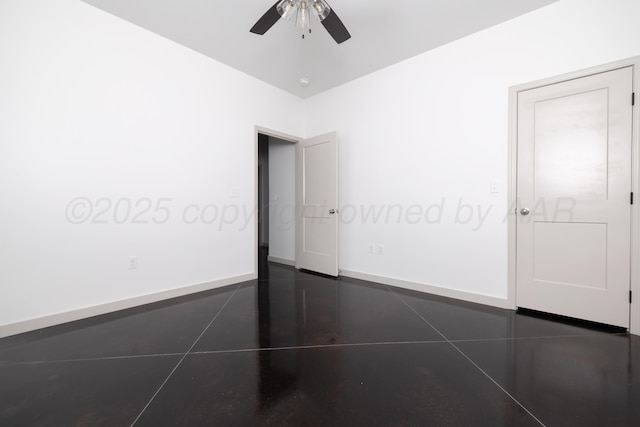 4108 Inez Way, Amarillo, TX 79124 - unfurnished room featuring ceiling fan and baseboards