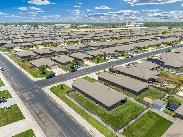 5013 Gloster St, Amarillo, TX 79118 - aerial perspective of suburban area